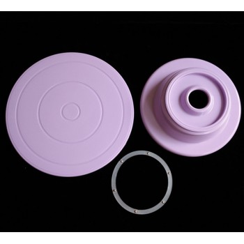 DIY Pan Baking Tool Plastic Cake Plate Turntable Rotating Anti-skid Round Cake Stand Cake Decorating Rotary Table Kitchen