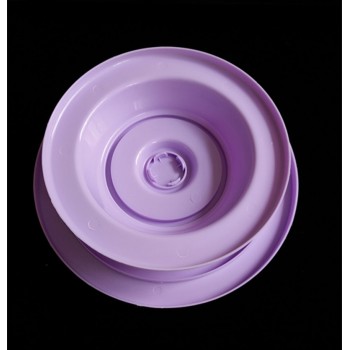 DIY Pan Baking Tool Plastic Cake Plate Turntable Rotating Anti-skid Round Cake Stand Cake Decorating Rotary Table Kitchen