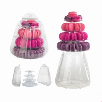 Urijk 4/6 Tiers Cupcake Display Rack Holder Macaron Tower Macaroon Display Cake Stand Birthday Party Wedding Decoration Tools