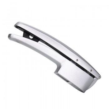 Garlic Press amp; Slicer 2 in 1 - Aluminium Garlic amp; Ginger Mincer and Slicer - with Slicing and Grinding - Kitchen Cooking Tools