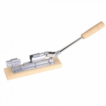 Stainless Steel Nutcracker With Wooden Handle Multi-Function Nut Cracker Sheller Walnut Cracker Plier Metal Opener Kitchen Tool