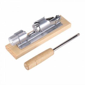 Stainless Steel Nutcracker With Wooden Handle Multi-Function Nut Cracker Sheller Walnut Cracker Plier Metal Opener Kitchen Tool