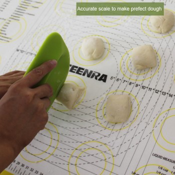 TEENRA 1PCS 66*46cm Non Stick Rolling Dough Mat Silicone Baking Mats And Liners Oven Silicone Pastry Mat Bakeware cozinha