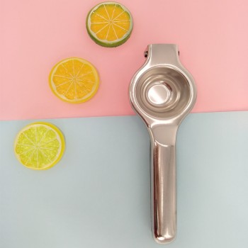 JINJIAN Kitchen Tools Lemon Squeezer Stainless Steel Orange Juicer Fruit Juice Reamers Fast Handle Press Multifunctional Tool