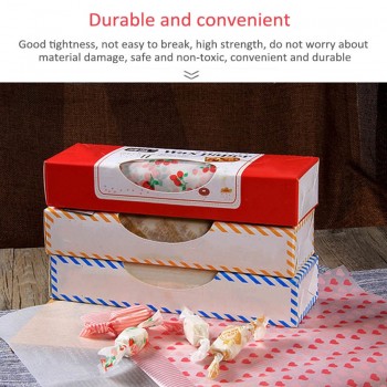 Wrapping Paper Bread Sandwich Burger Fries Package Wax Paper Baking Tools Kitchen Gadgets Food Wrappers 50Pcs Food Grade