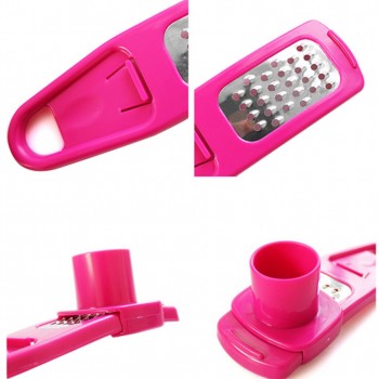 Useful Multifunctional Ginger Garlic Press Grinding Grater Planer Slicer Mini Cutter Cooking Gadgets Tools Kitchen Accessories