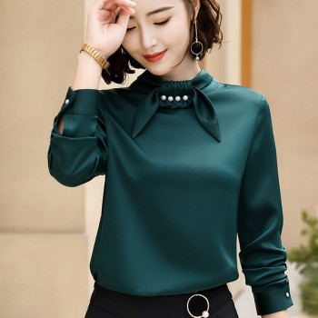 plus sze women tops long sleeve women shirts fashion woman blouse 2018 Autumn women blouse chiffon blouse shirt blusas 1605 50