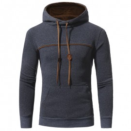 Brand New Men Hoodies Sweatshirt Classic Solid Color Tracksuit Fashion Streetwear Casual Male Hooded Pullover Sportswear