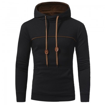 Brand New Men Hoodies Sweatshirt Classic Solid Color Tracksuit Fashion Streetwear Casual Male Hooded Pullover Sportswear