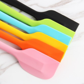 one-piece silicone scraper cake baking Tool food grade Non Stick butter cooking silicone spatula rubber shovel bakery tools