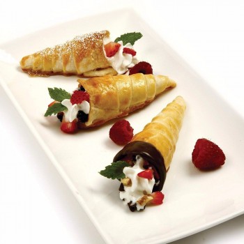 5Pcs/lot DIY Baking Cones Horn Pastry Roll Cake Mold Spiral Baked Croissants Tubes Cookie Dessert Kitchen Baking Tool