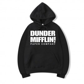 The Office Sweatshirt Men Woemn Fleece Hoodies Dunder Mifflin Paper Inc Hoodie Unisex Crewneck Moletom Feminino Hoody