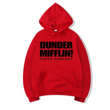 The Office Sweatshirt Men Woemn Fleece Hoodies Dunder Mifflin Paper Inc Hoodie Unisex Crewneck Moletom Feminino Hoody