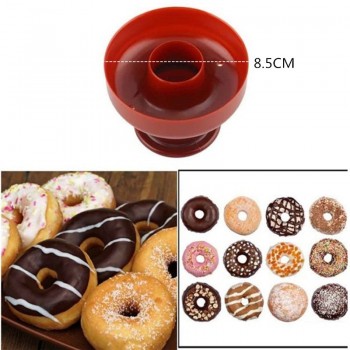 XZJJA Donut Mold Kitchen Desserts Bread Patisserie Bakery Baking Tools Cutter DIY Food Cookie Cake Stencil Doughnut Maker Mould