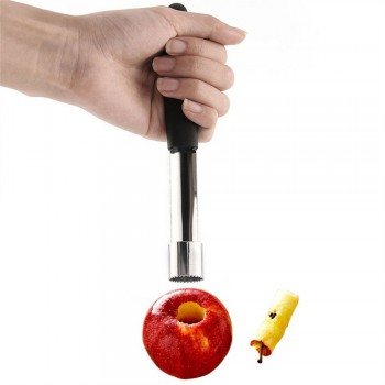 Apple  Corer Stainless Steel Fruit  Pear Corers Seed Remover Pitter  Easy Twist Kitchen Core Tool F405