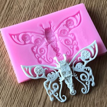 Hot Sale  DIY Sugar craft Cake Vintage Relief Border Silicone Mold Fondant Mold Cake decorating Tools Gum paste Mold