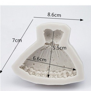 Aouke variety skirt dress silicone mold groom bride fondant cake mold bakingM102/D106/G057