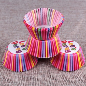 100Pc/Set Paper Cake Forms Cupcake Liner Baking Muffin Box Cup Case Party Tray Cake Mold Decorating Tools Muffin Cupcake Paper