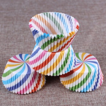 100Pc/Set Paper Cake Forms Cupcake Liner Baking Muffin Box Cup Case Party Tray Cake Mold Decorating Tools Muffin Cupcake Paper