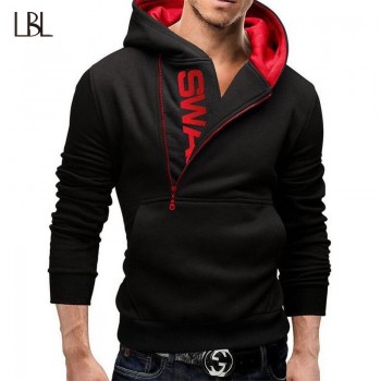 LBL Mens Hoodies Hip Hop Hoodie Men Streetwear Autumn Casual Sweatshirts Male Hooded Hoody Jacket Man Long Sleeve Manteau Homme