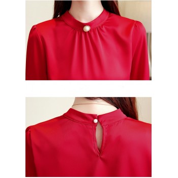 blusas mujer de moda 2018 long sleeve women shirts womens tops and blouses chiffon blouse shirt feminina plus size tops 1418 45