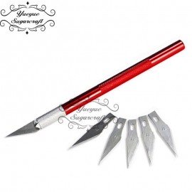 Yueyue Sugarcraft Fantant Carving Baking Pastry Tools For Cakes 6pcs Blades Knife Cake Decorating Tools
