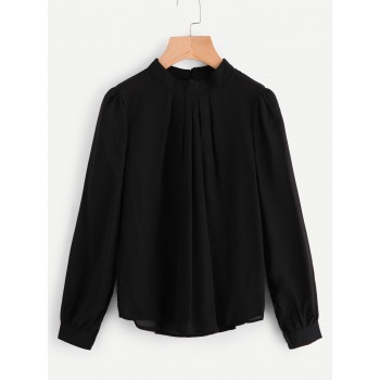 Dropship Womens Tops And Blouses Shirt Blouse Shirts Tops Blusas Mujer De Moda 2018 White Ladies Chiffon Summer Long Sleeve