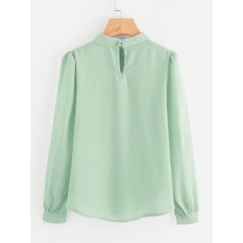 Dropship Womens Tops And Blouses Shirt Blouse Shirts Tops Blusas Mujer De Moda 2018 White Ladies Chiffon Summer Long Sleeve