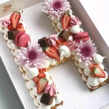 1 Set Cookie Chocolate Pastry Decorating Baking Mould Food Grade PET Alphabet Cake Molds DIY Birthday Cake Fondant Tool