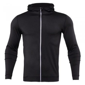 Fashion Men Hoodies Compression Hoody Crossfit Sweatshirts Mens Quick-drying Jersey Male Breathable Exercise Hooded Jacket Coat
