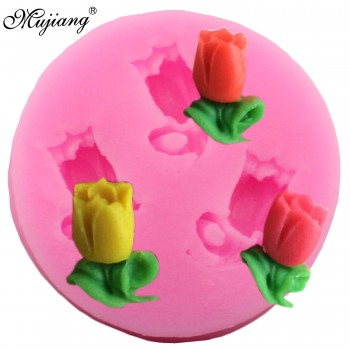 Mujiang Heart Rose Lace Silicone Molds Wedding Cupcake Fondant Cake Decorating Tools Gumpaste Chocolate Mold Soap Clay Moulds