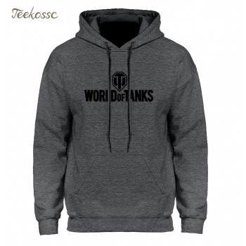 World Of Tanks Hoodie Hoodies Sweatshirt Men 2018 Winter Autumn Hooded Hoody Print Game Hip Hop New Fashion Casual Male Homme