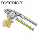 ROSENICE Garlic Press Ginger Press Mincer Crusher Chopper Garlic Press Crusher with Walnut Open Tools