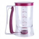 900mL Manual Batter Dispenser Cupcake Pancake Waffle Measuring Cup Kitchen Baking Tool a