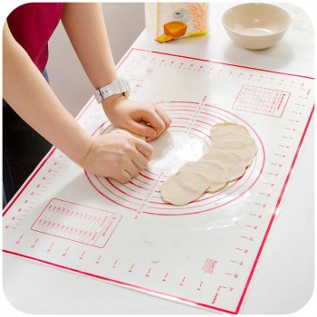 BAKINGCHEF Silicone Baking Mat Pizza Dough Maker Pastry Kitchen Gadgets Cooking Tools Utensils Bakeware Kneading Accessories Lot