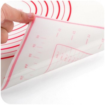 BAKINGCHEF Silicone Baking Mat Pizza Dough Maker Pastry Kitchen Gadgets Cooking Tools Utensils Bakeware Kneading Accessories Lot