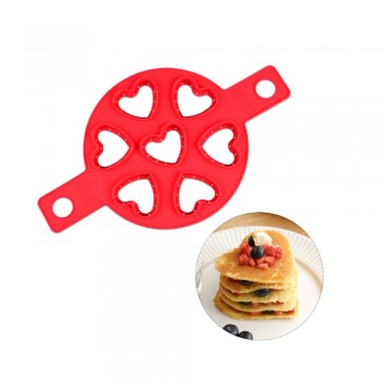 4 Holes 7 Holes Pancake Silicone Mold Circular Fried Egg Mold Nonstick Flip Pancake Maker Omelette Egg Forms Ring Mold Egg Tools