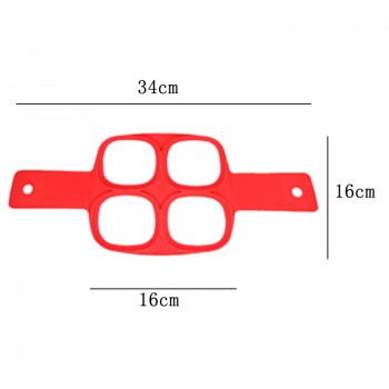 4 Holes 7 Holes Pancake Silicone Mold Circular Fried Egg Mold Nonstick Flip Pancake Maker Omelette Egg Forms Ring Mold Egg Tools
