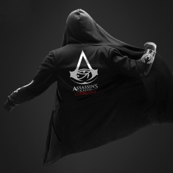 Autumn Winter Hoodies Men Long Sleeve Sweatshirts Black Cloak Shawl Outwear Streetwear Style Hooded Mens Plus