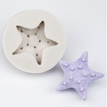 3D Mermaid Tail  Silicone Molds Shell Starfish Soap Mold Cake Decoration Sugar Craft Tools Candle Moulds DIY Craft Fondant Molds