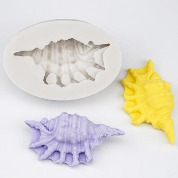 3D Mermaid Tail  Silicone Molds Shell Starfish Soap Mold Cake Decoration Sugar Craft Tools Candle Moulds DIY Craft Fondant Molds