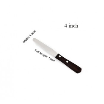 4/6/8/10 inch Stainless Steel Cake Spatula Butter Cream Icing Frosting Knife Smoother Kitchen Pastry Cake Decoration Tools