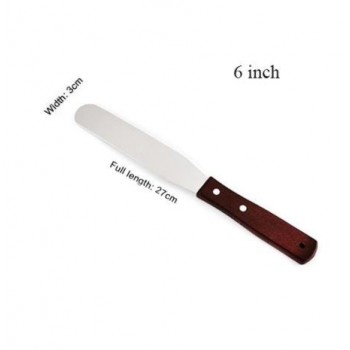 4/6/8/10 inch Stainless Steel Cake Spatula Butter Cream Icing Frosting Knife Smoother Kitchen Pastry Cake Decoration Tools