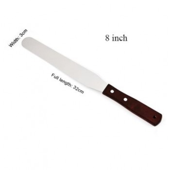 4/6/8/10 inch Stainless Steel Cake Spatula Butter Cream Icing Frosting Knife Smoother Kitchen Pastry Cake Decoration Tools