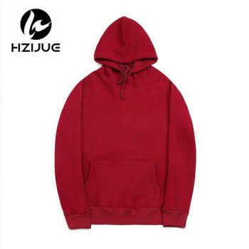 Fashion Color Hooides Mens Thick Clothes Winter Sweatshirts Men Hip Hop Streetwear Solid Fleece Hoody Man Clothing USA SIZE