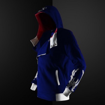 ZOGAA 2018 new 5 colors Assassin Master hoodie mens hooded hooded zipper jacket mens hooded jacket large size S-4XL