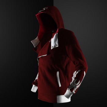 ZOGAA 2018 new 5 colors Assassin Master hoodie mens hooded hooded zipper jacket mens hooded jacket large size S-4XL