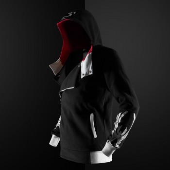 ZOGAA 2018 new 5 colors Assassin Master hoodie mens hooded hooded zipper jacket mens hooded jacket large size S-4XL