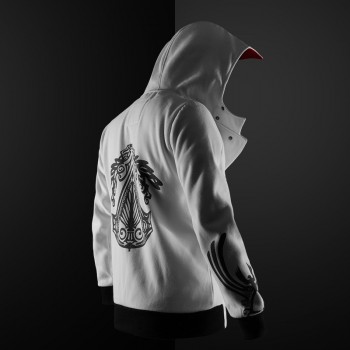 ZOGAA 2018 new 5 colors Assassin Master hoodie mens hooded hooded zipper jacket mens hooded jacket large size S-4XL