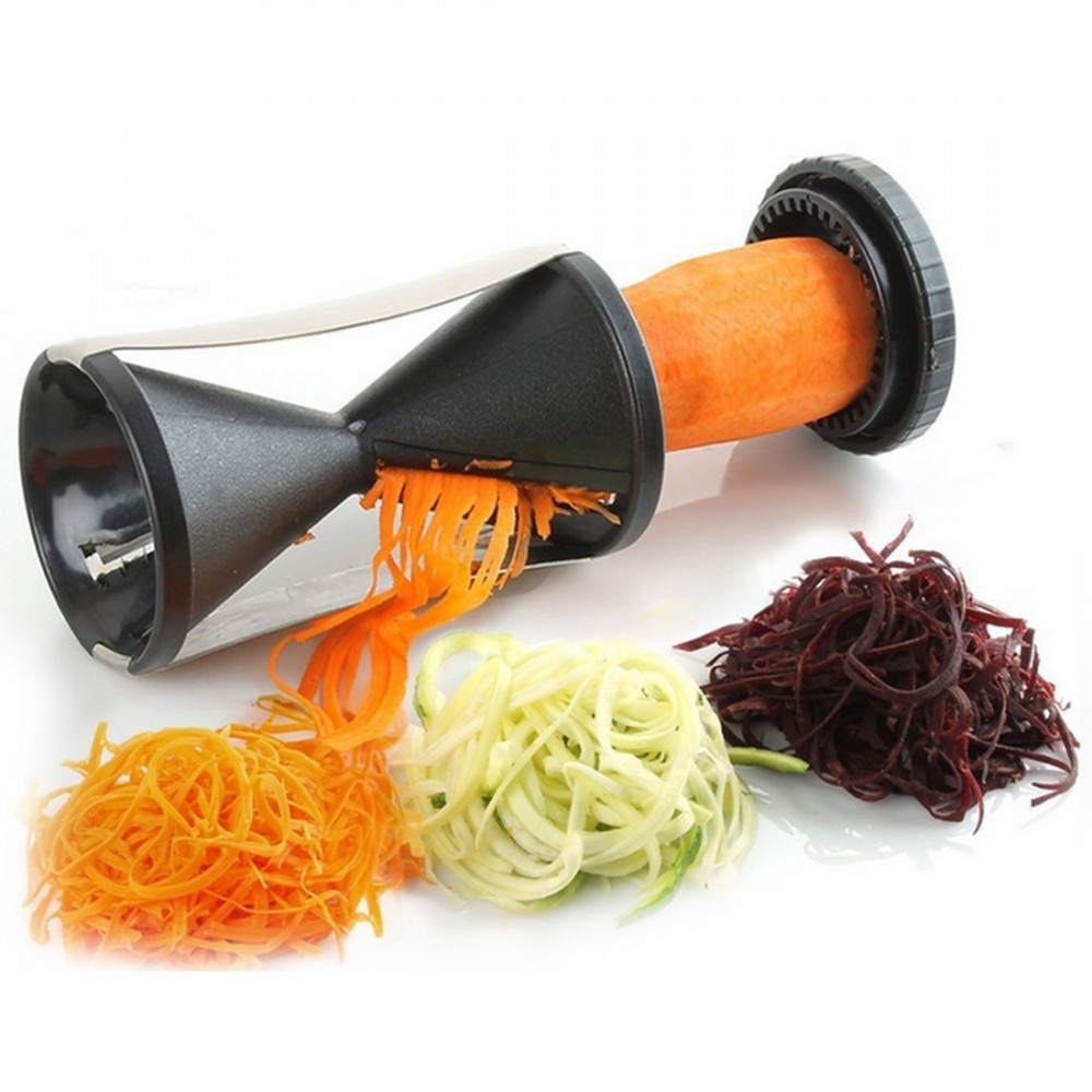 Fashion Spiral Vegetable Slicer Fruit Cutter Peeler Kitchen Twister Kitchen Cooking Tool spiralizer cutter